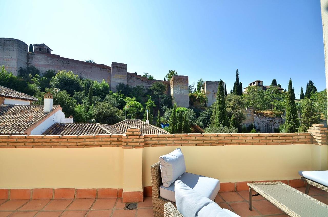 Loft Dar Al- Horra , Terraza, Parking & Vistas Villa Granada Buitenkant foto
